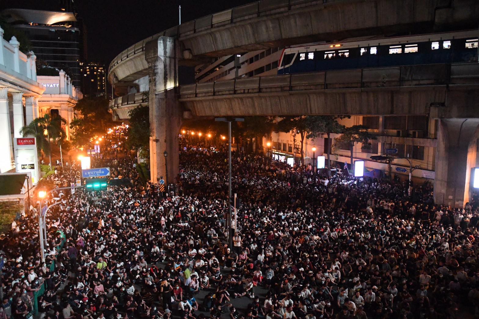 เผย 7 มาตรการรักษาความปลอดภัย ย่านราชประสงค์ รับมวลชนร่วมม็อบคณะราษฎร