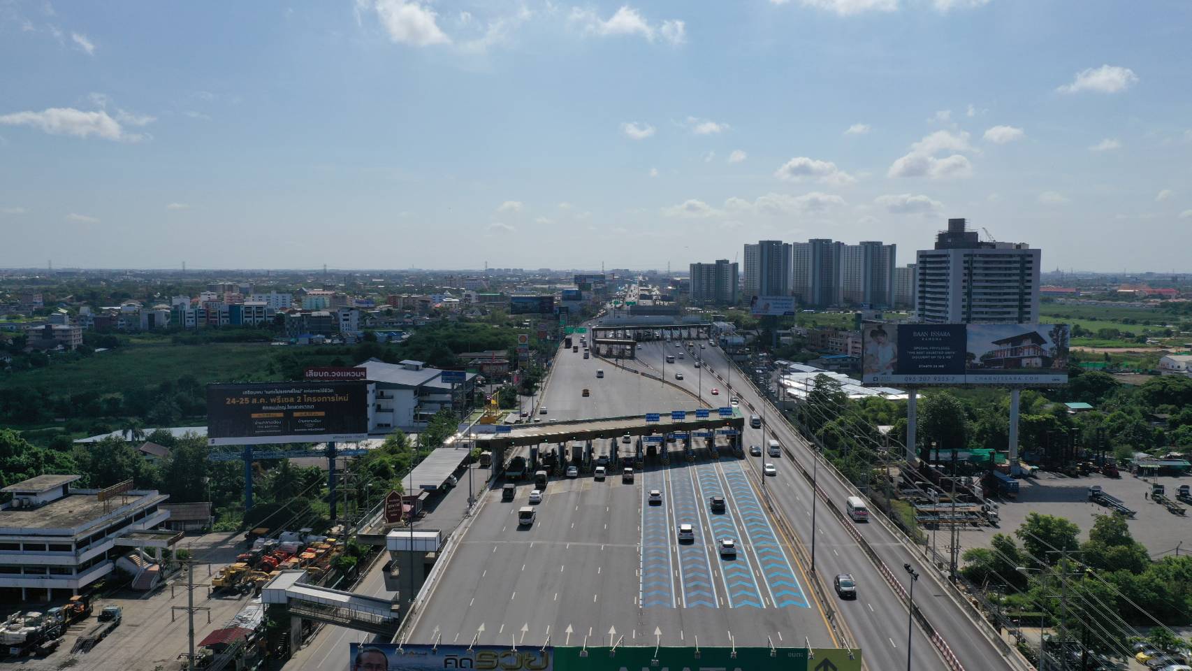 ปิดช่องจราจร “ทางด่วนบางนา-บางปะกง” ติดป้ายเตือนความเร็ว 3-4 ต.ค.นี้