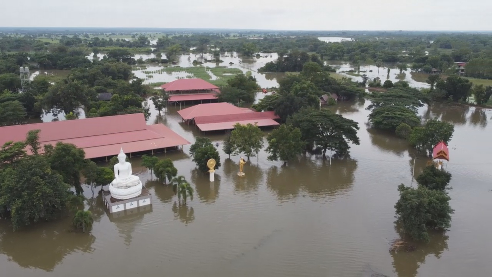 โคราชแจ้ง 2 อำเภอ “ปักธงชัย-โชคชัย” รับน้ำท่วม หลังเร่งระบายน้ำเขื่อนลำพระเพลิง