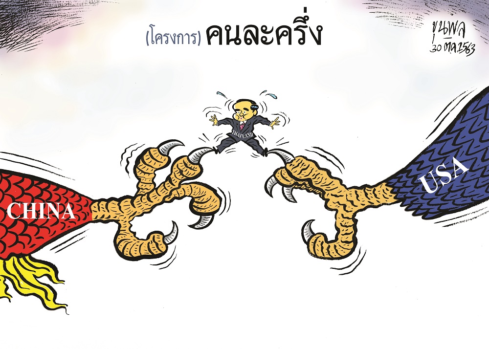 การ์ตูนขุนพล : (โครงการ) คนละครึ่ง