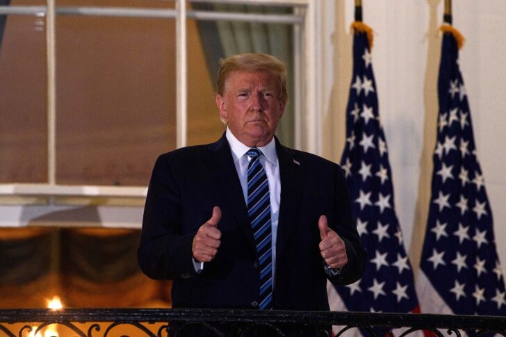 Trump treated in hospital after positive test for coronavirus โดนัลด์ ทรัมป์ สั่งดองแผนกระตุ้น
