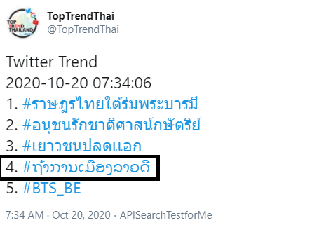 ถ้าการเมืองลาวดีติดเทรนด์