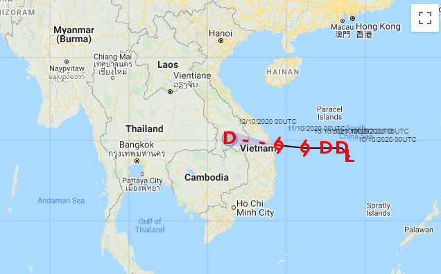 กรมอุตุฯออกประกาศเตือนฉบับที่ 3 พายุโซนร้อน “หลิ่นฟา”