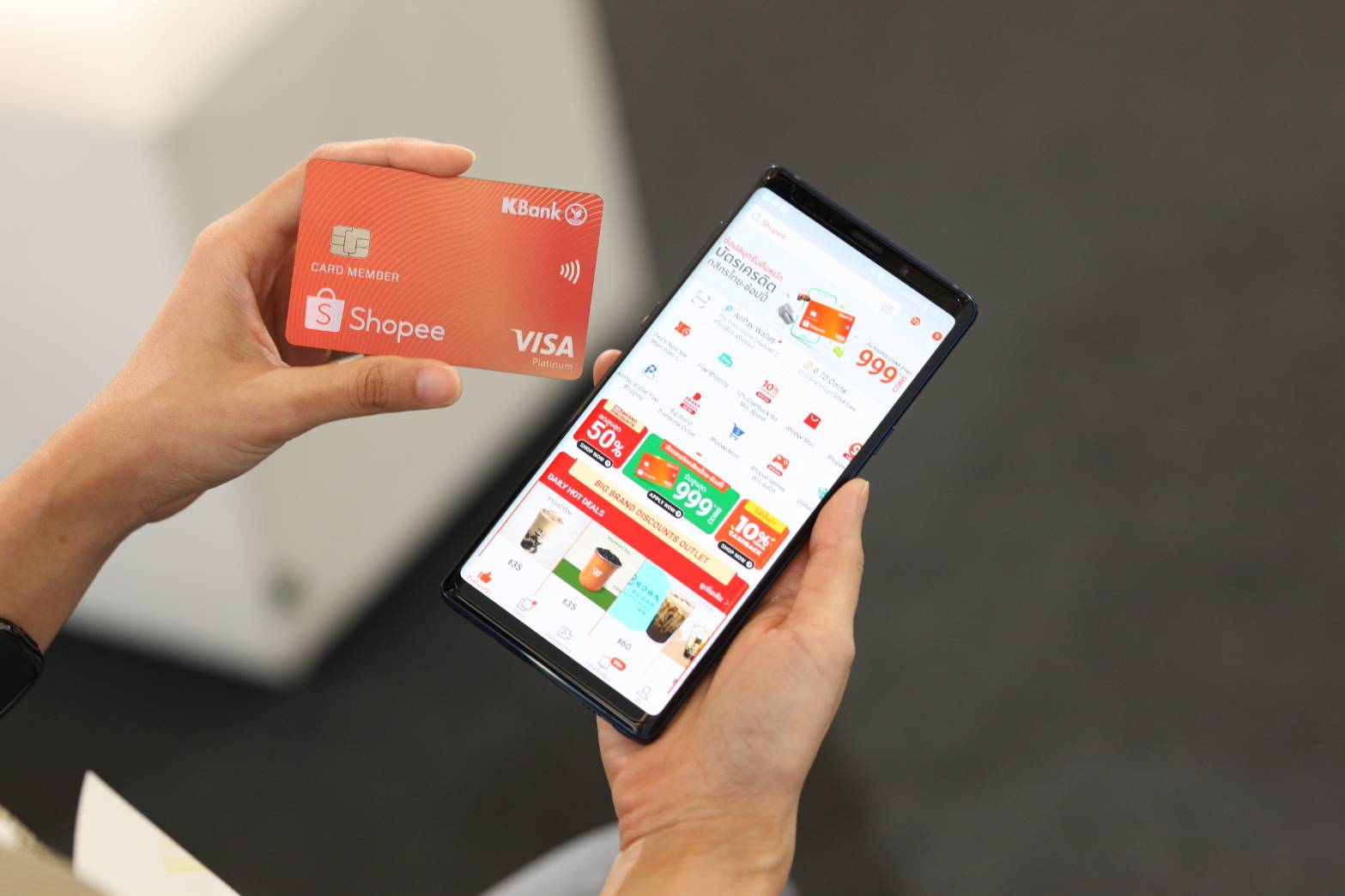 ช็อปออนไลน์บูม! ดันยอดเปิดบัตรเครดิตใหม่ “กสิกรไทย-ช้อปปี้” โต