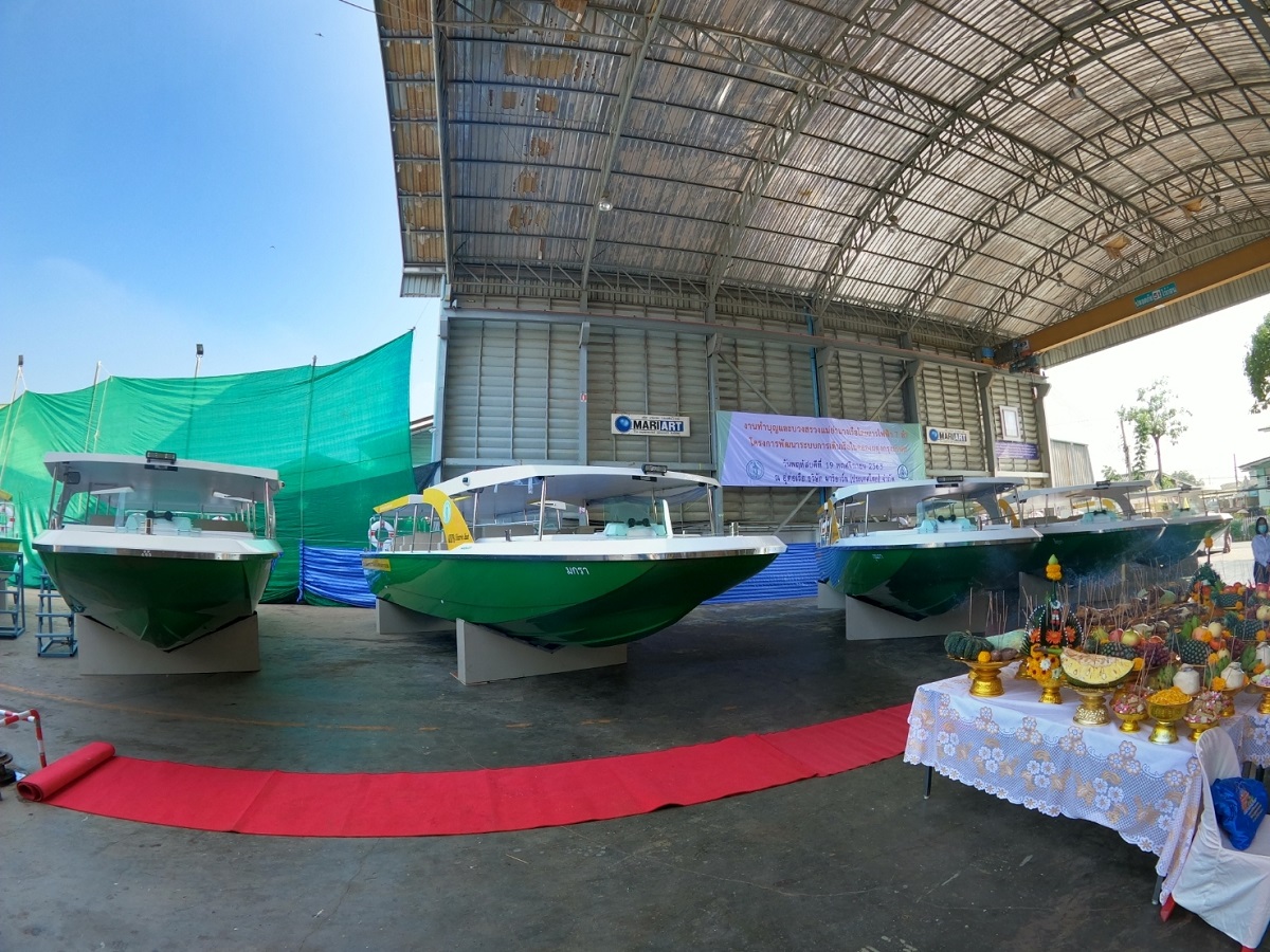 บวงสรวงแม่ย่านางเรือโดยสารไฟฟ้า พร้อมวิ่งคลองผดุง 26 พ.ย.นี้