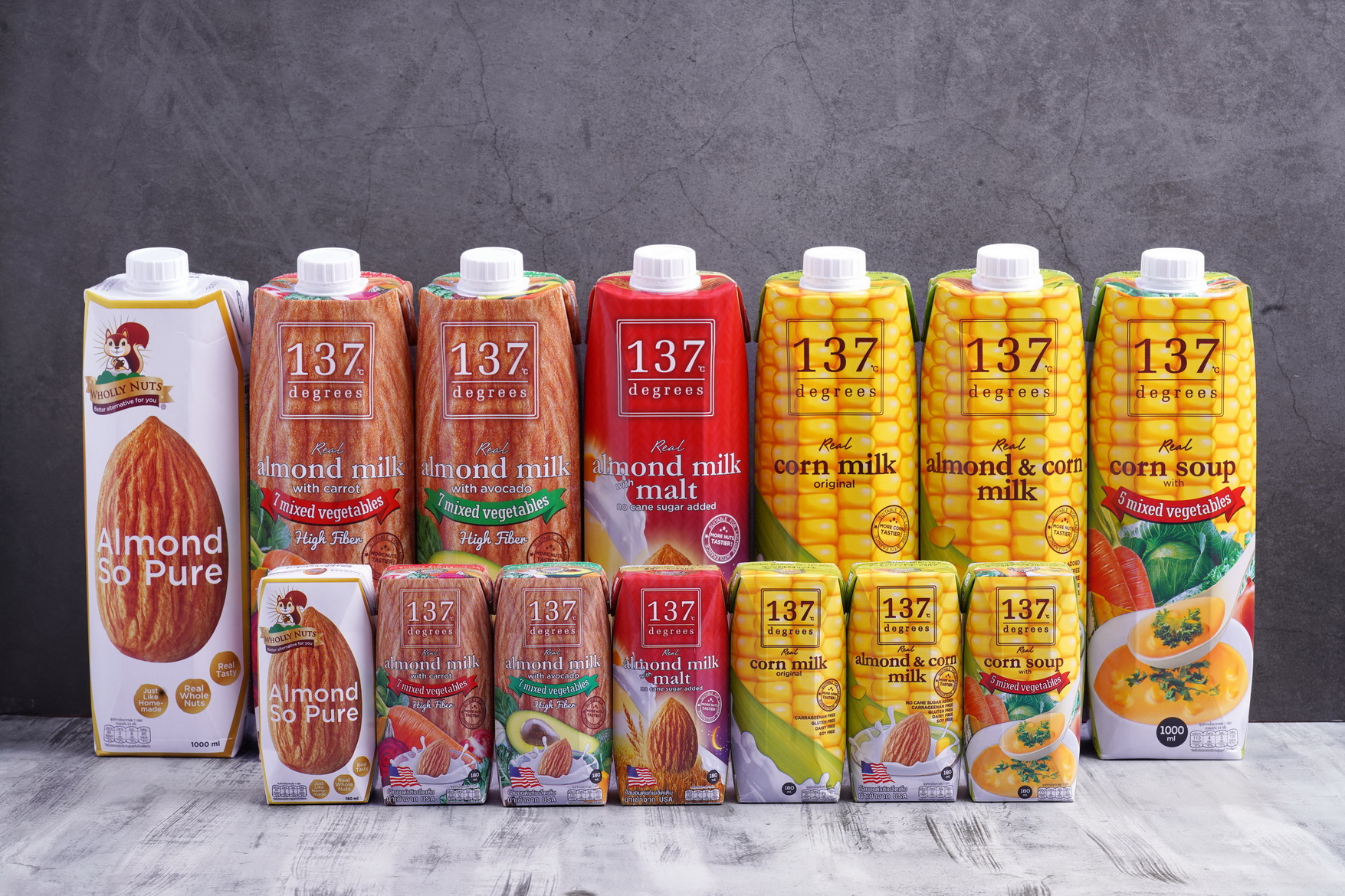 “137 ดีกรี” เพิ่มพอร์ตสินค้า-ปั้นแบรนด์ใหม่ ย้ำผู้นำตลาดนมทางเลือกเพื่อสุขภาพ