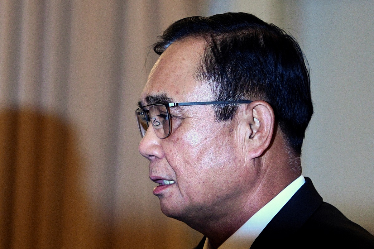 ประยุทธ์ จันทร์โอชา นายกรัฐมนตรีและรัฐมนตรีว่ากระทรวงกลาโหม