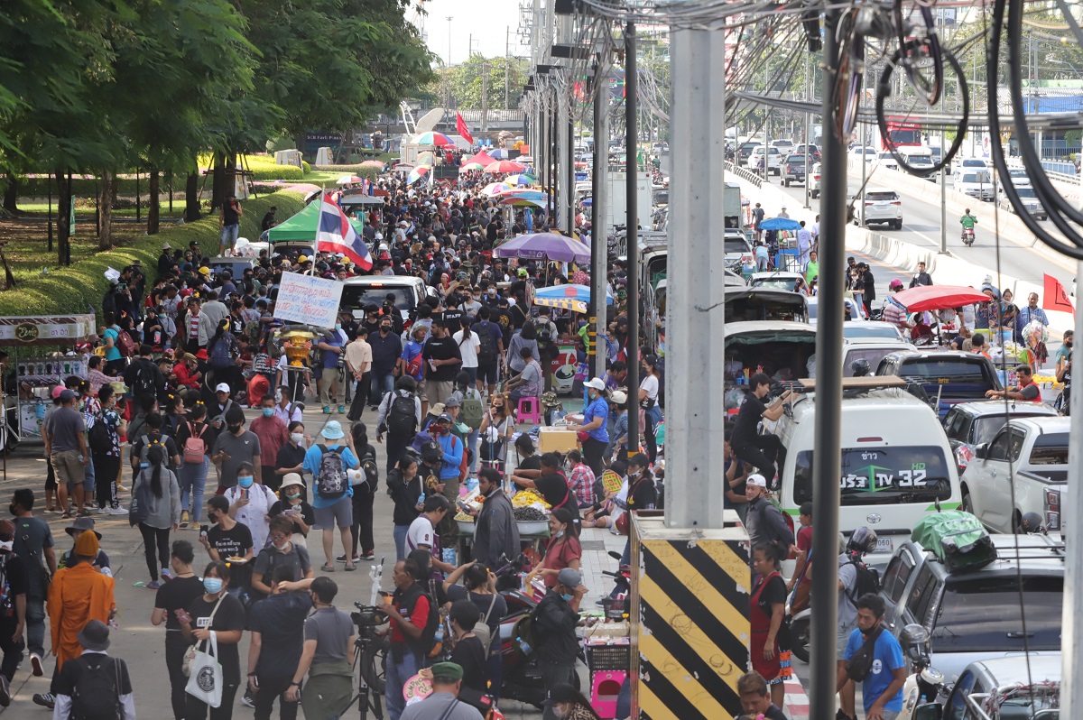 ด่วน! ขสมก.ปรับเส้นทางรถเมล์ 14 สาย เลี่ยงม็อบรัชโยธิน