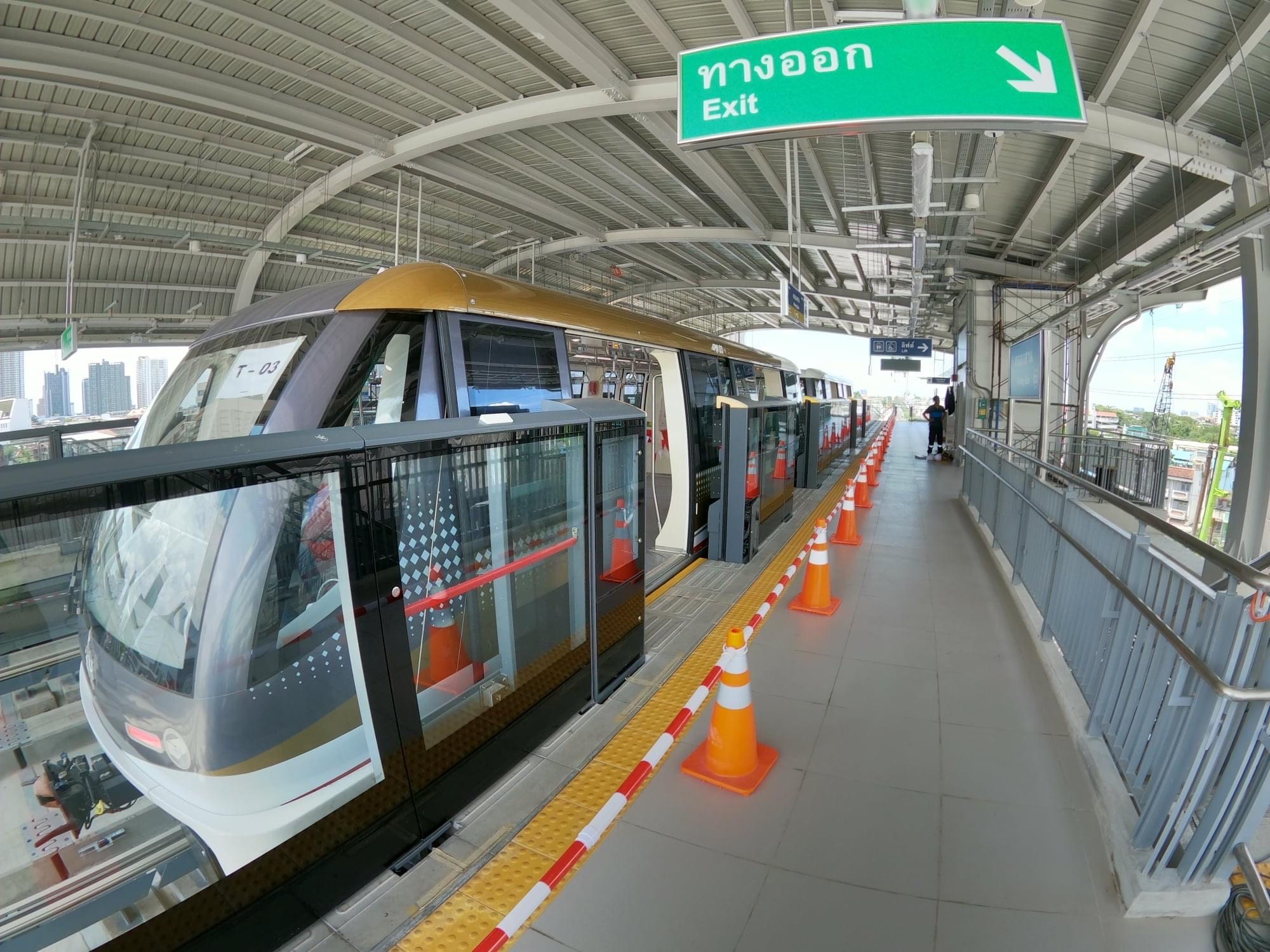 เช็ก 28 สถานี รถไฟฟ้าส่วนต่อขยายสายสีเขียว-สีทอง นั่งฟรี ถึง 15 ม.ค. 64