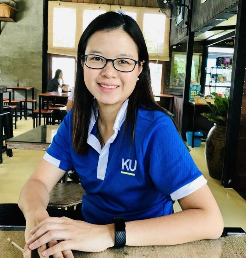ผู้ช่วยศาสตราจารย์ ดร.กนิฐพร วังใน อาจารย์ประจำภาควิชาวิทยาศาสตร์และเทคโนโลยีการอาหาร คณะอุตสาหกรรมเกษตร มหาวิทยาลัยเกษตรศาสตร์