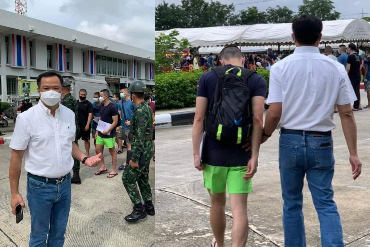 “อนุทิน” ส่งลูกชายเข้ากรมทหาร ลั่นไม่กังวล-ให้จัดเต็มไปเลย