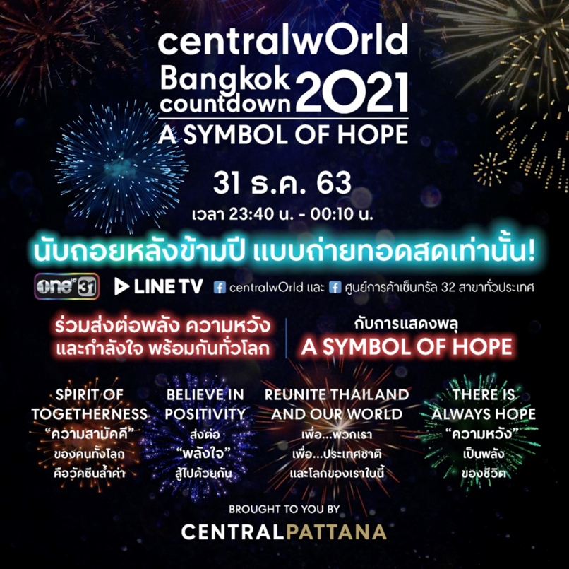 ส่งพลังใจคนไทยให้ดังก้องโลก บน Times Square แห่งเอเชีย กับเคาท์ดาวน์แลนด์มาร์คระดับโลกของประเทศ