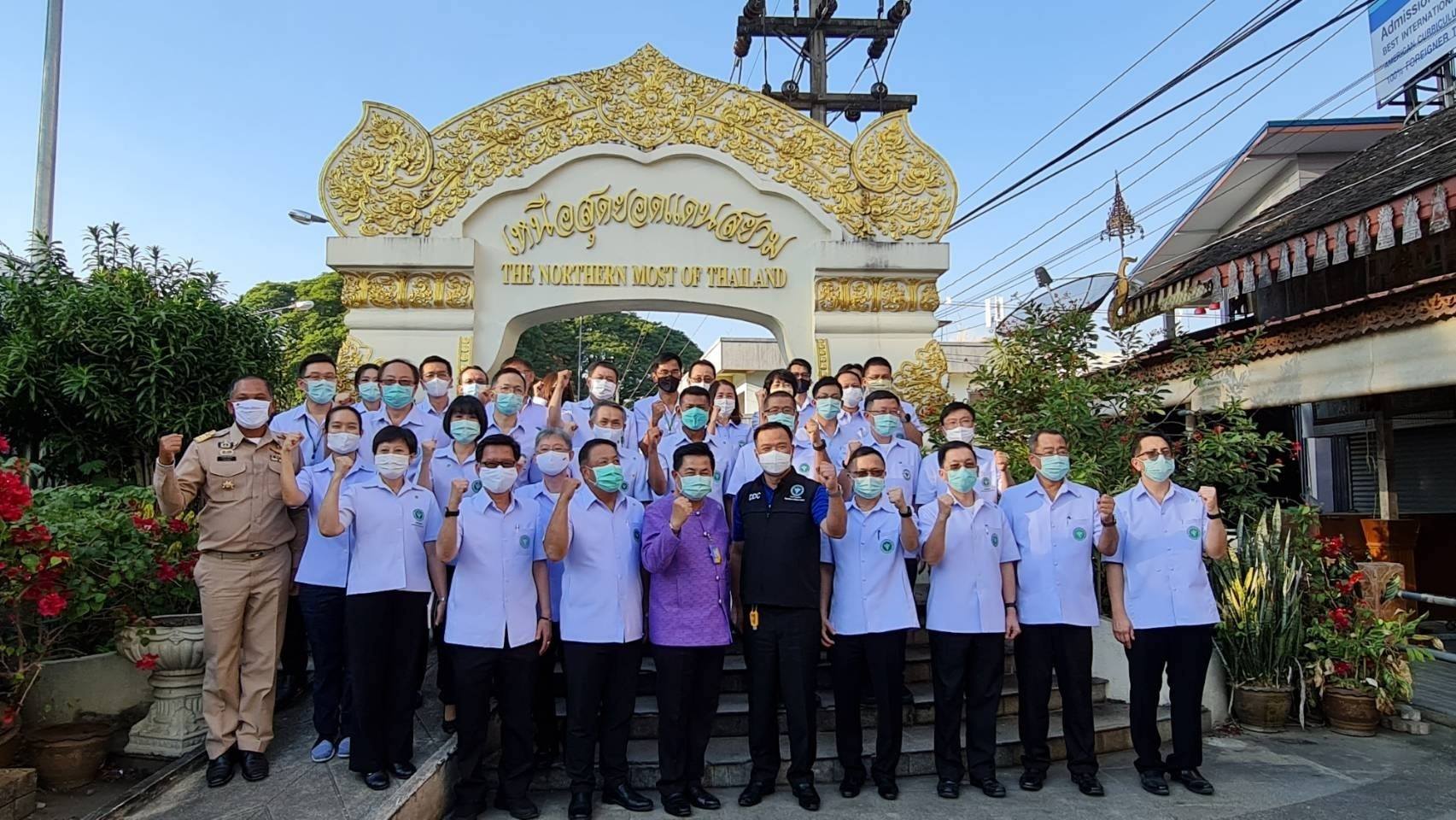 “อนุทิน” ลงพื้นที่ด่านแม่สาย ยัน เชียงรายปลอดภัย เที่ยวได้