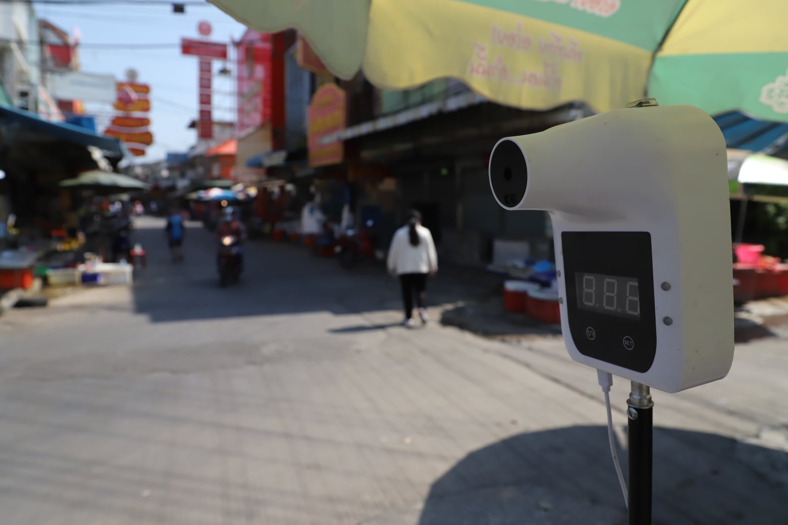 ส่องบรรยากาศตลาดสดมหาชัย หลังโควิดระบาดสมุทรสาคร