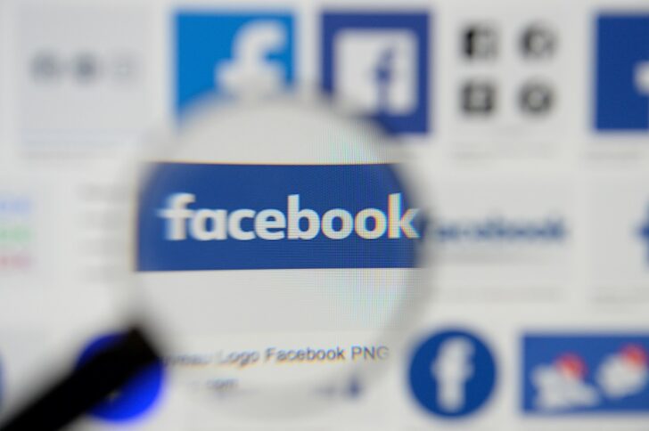 FILE PHOTO: Facebook logos