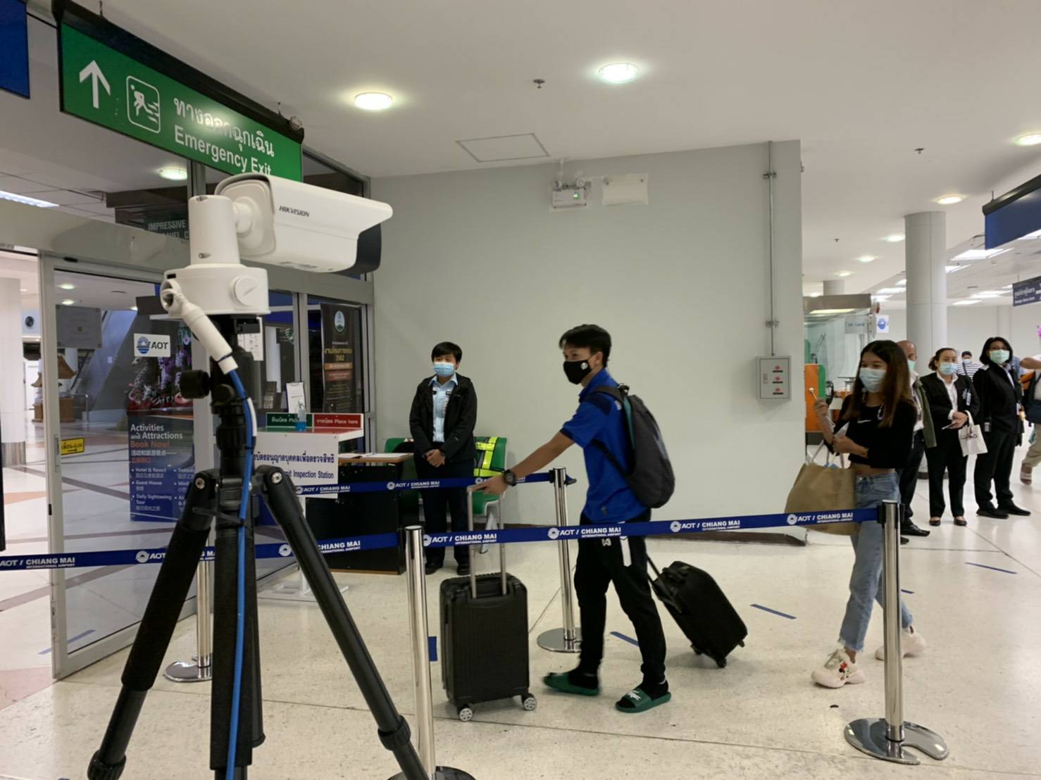 สนามบินเชียงใหม่ ยกระดับเช็กโควิดเข้ม หลังติดเชื้อพุ่งสมุทรสาคร