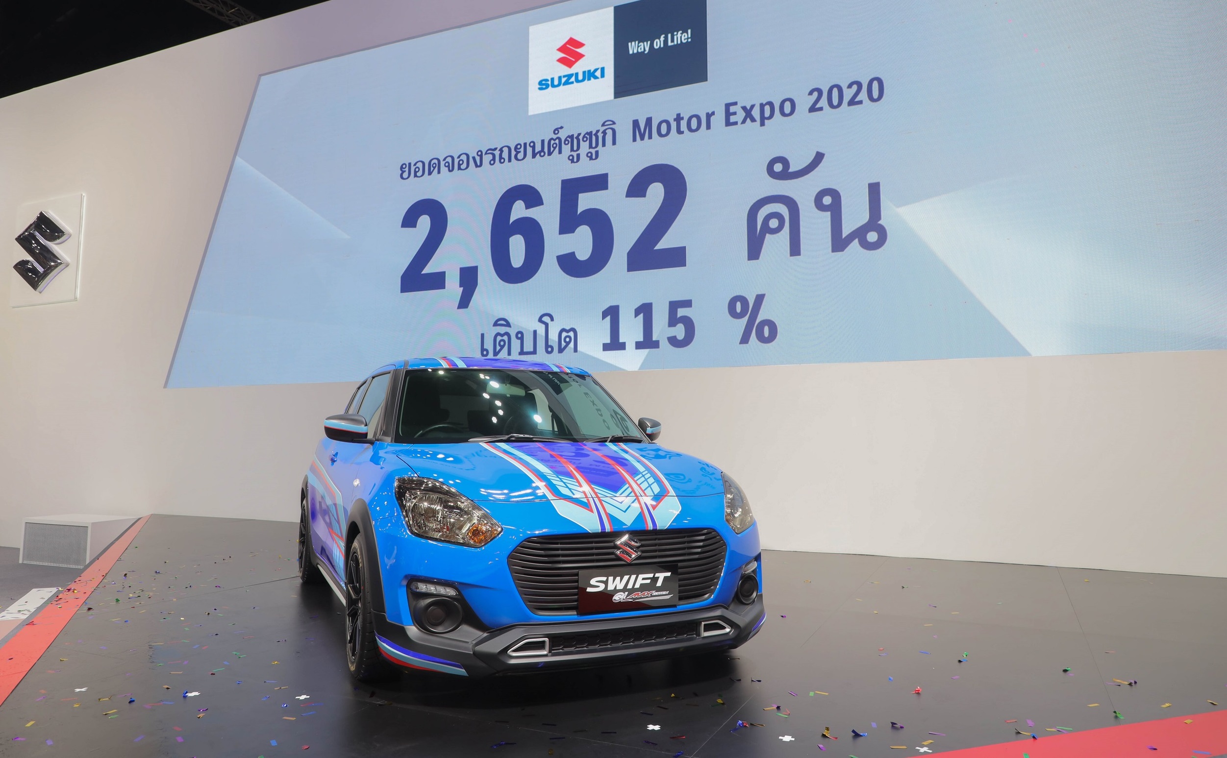 “ซูซูกิ”ปรับแผนเร่งส่งมอบรถหลัง Motor Expo ทะลุเป้า