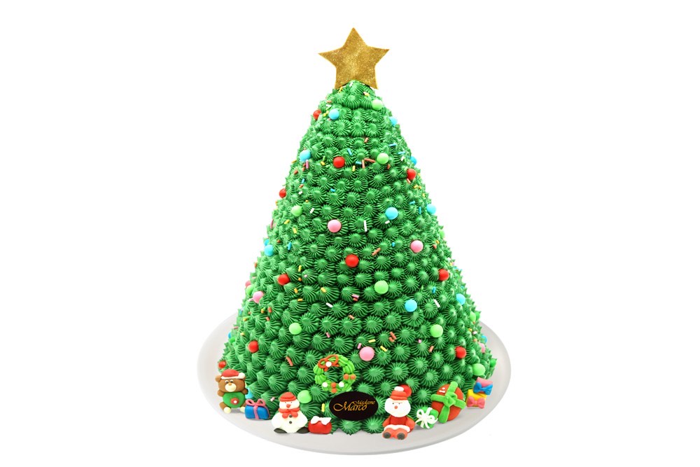 “X-mas Tree” เค้กต้นคริสต์มาสรักษ์โลก อร่อยฟิน กินได้