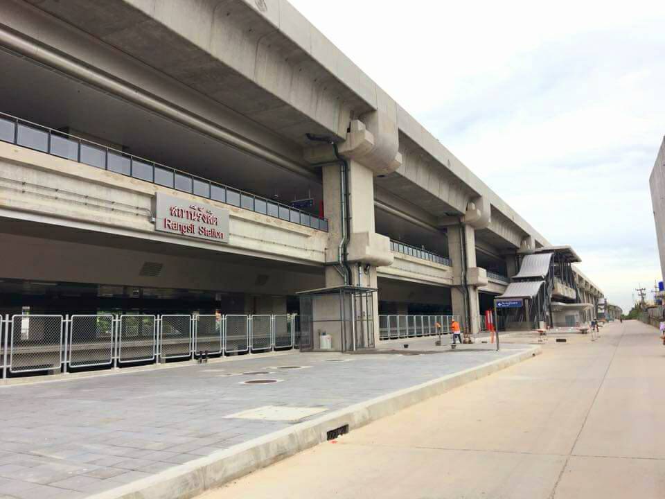 รถไฟเปิดใช้สถานีรังสิตแห่งใหม่ ยกเลิกสถานีเดิมถาวร 17 ธ.ค.เป็นต้นไป