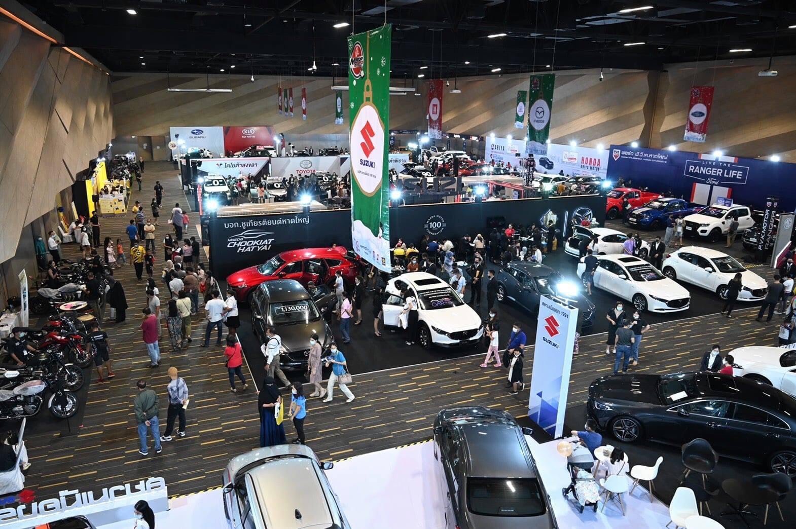 Motor Expo หาดใหญ่ยอดขายรถยนต์-มอเตอร์ไซค์ ทะลุเป้า
