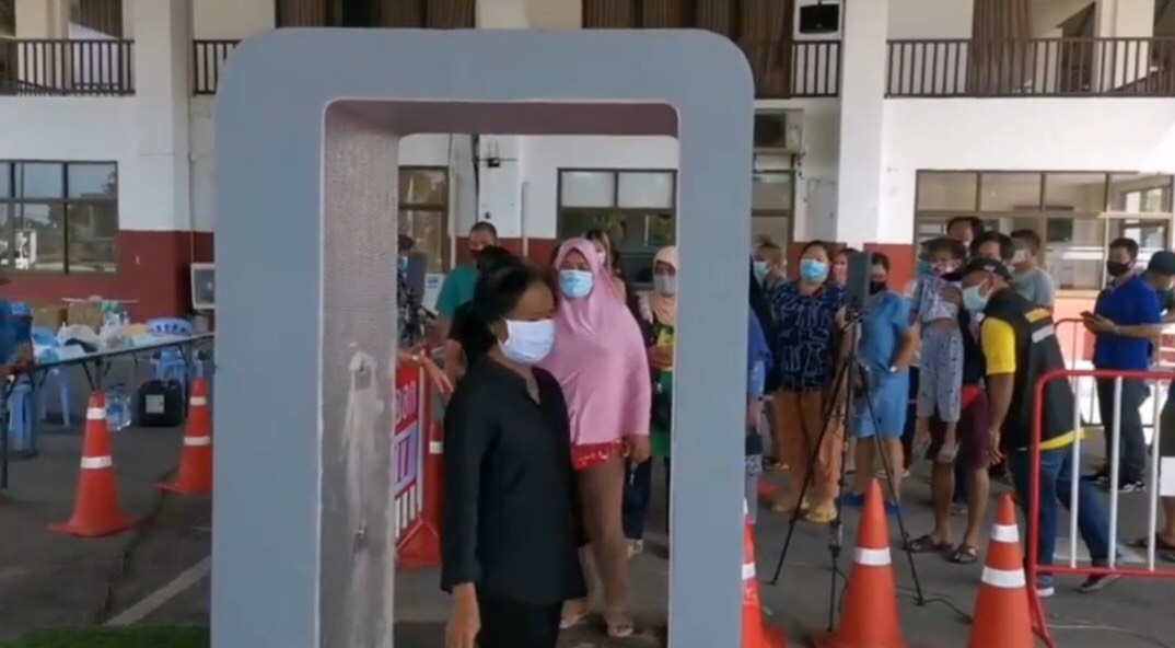 ภูเก็ตเข้มด่านท่าฉัตรไชยตรวจทุกคนที่เข้ามาสกัดคนจังหวัดเสี่ยงโควิด