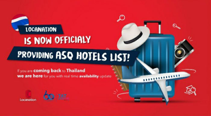 “โลเคเนชั่น” เปิดแพลตฟอร์ม ศูนย์รวมโรงแรมกักตัว ASQ Paradise