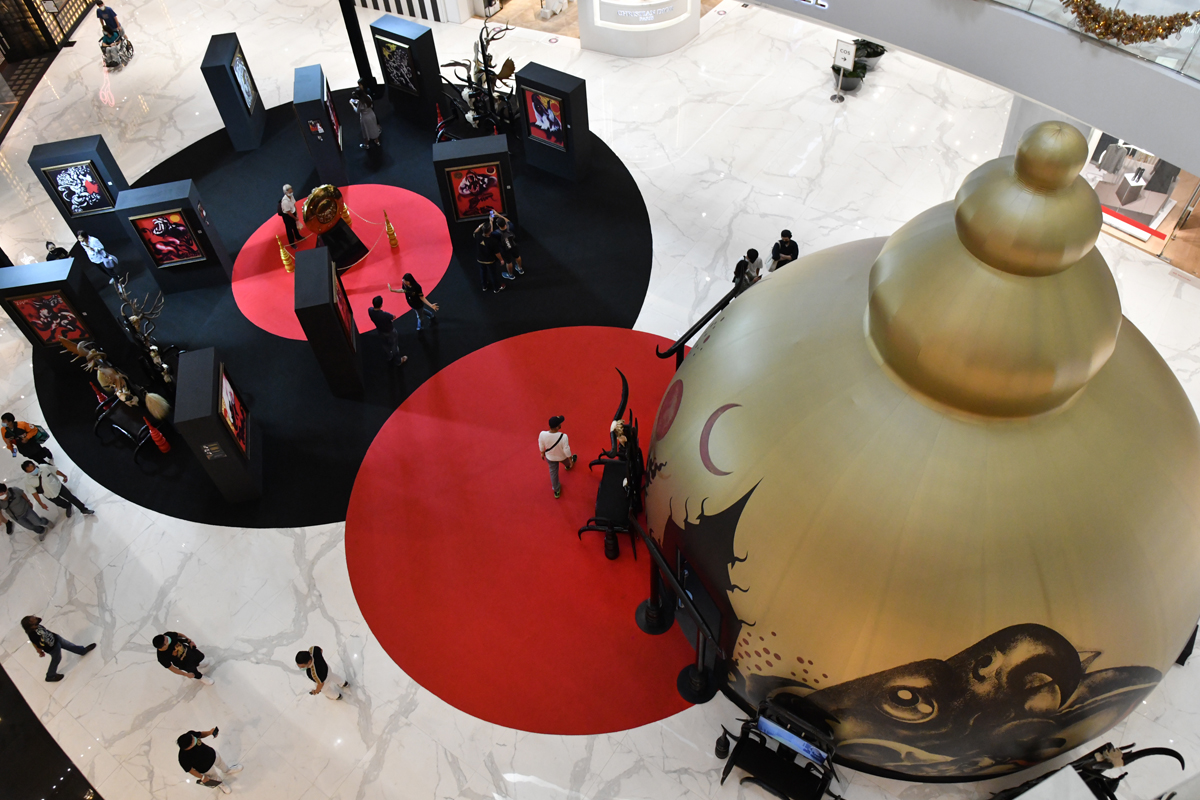 Immersive Art of Thawan Duchanee นิทรรศการที่ต่อยอดให้ผลงาน อ.ถวัลย์ มีชีวิต