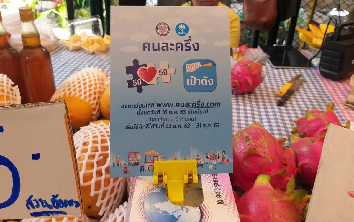 ร้านค้าร่วม “คนละครึ่ง” เฉียด 9 แสนแห่ง ยอดใช้จ่ายพุ่ง 3.3 หมื่นล้าน