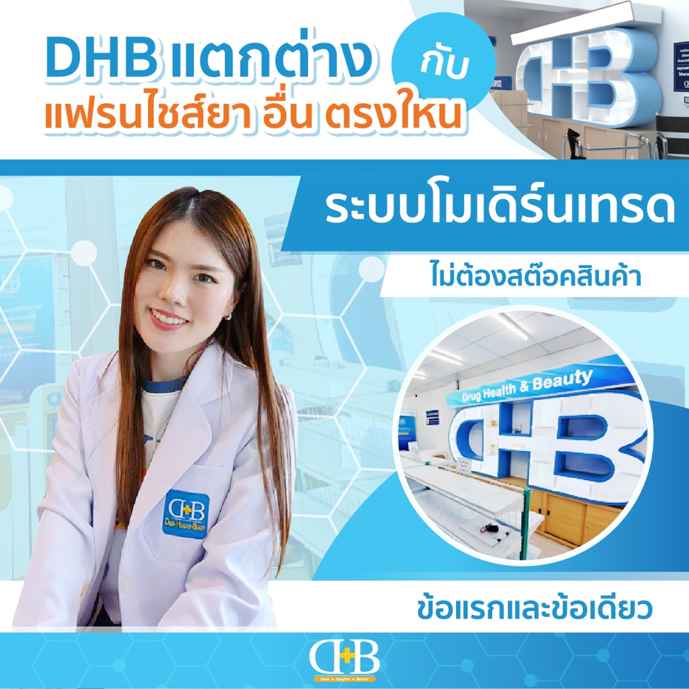 เจาะลึก “DHB” ธุรกิจที่เป็นมากกว่าร้านขายยา ตอบโจทย์คนยุคใหม่ ที่ “ไม่ว่าใคร” ก็เป็นเจ้าของได้
