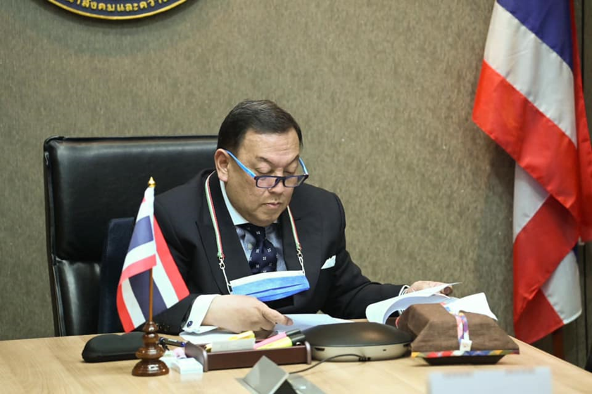 รมว.จุติ นำทีมผู้บริหาร พม. ร่วมประชุม เตรียมความพร้อมไทยเป็นเจ้าภาพเอเปค ปี 2565