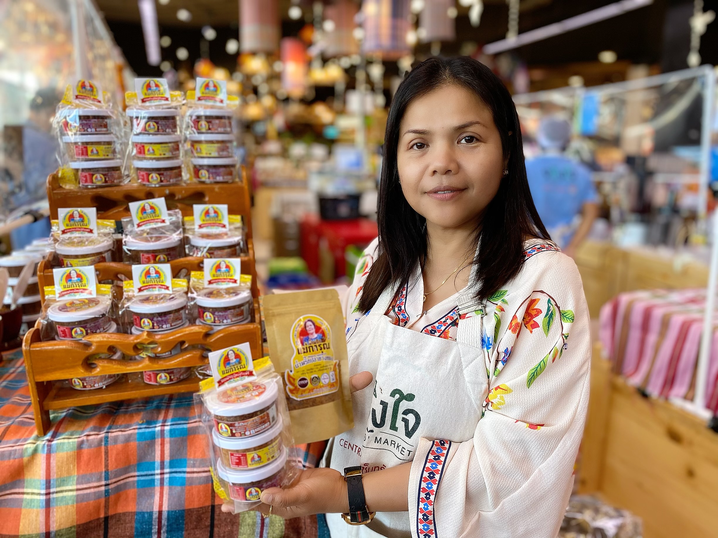 น้ำพริกแม่การุณ สุรินทร์ เล็งโกอินเตอร์ ดันขึ้นห้าง ลาว-กัมพูชา