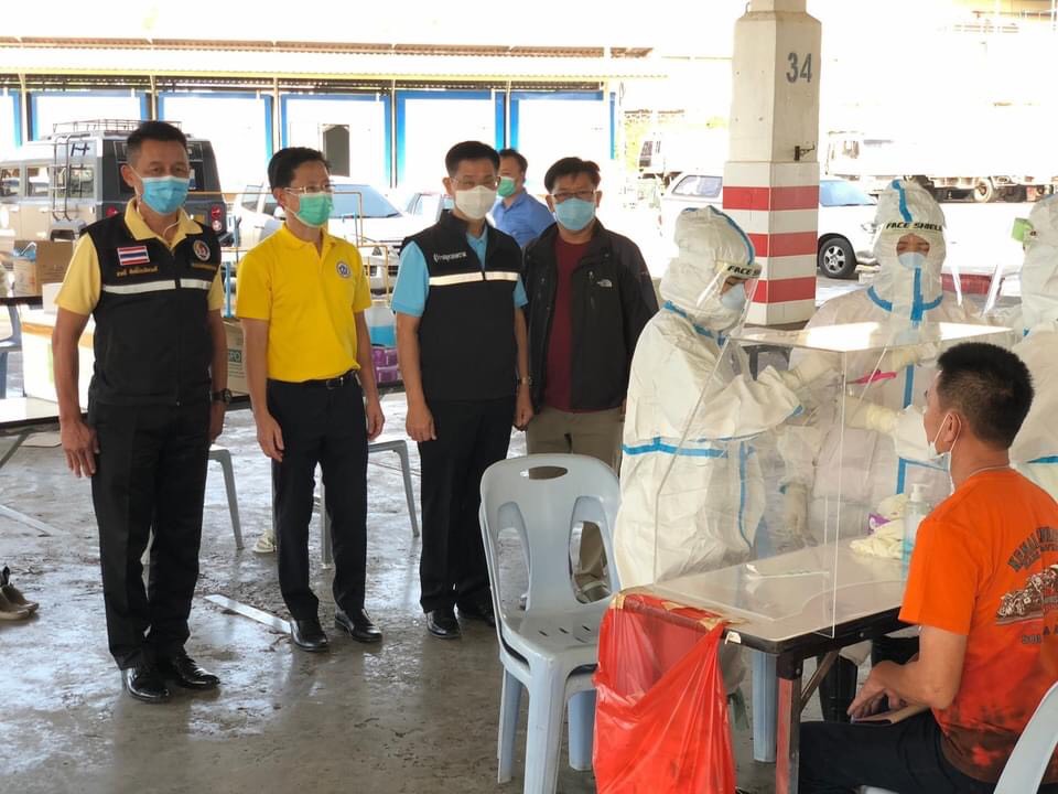 สมุทรสงคราม เร่งตรวจเชิงรุกแรงงานไทย-ต่างด้าว อีก 1,500 คน
