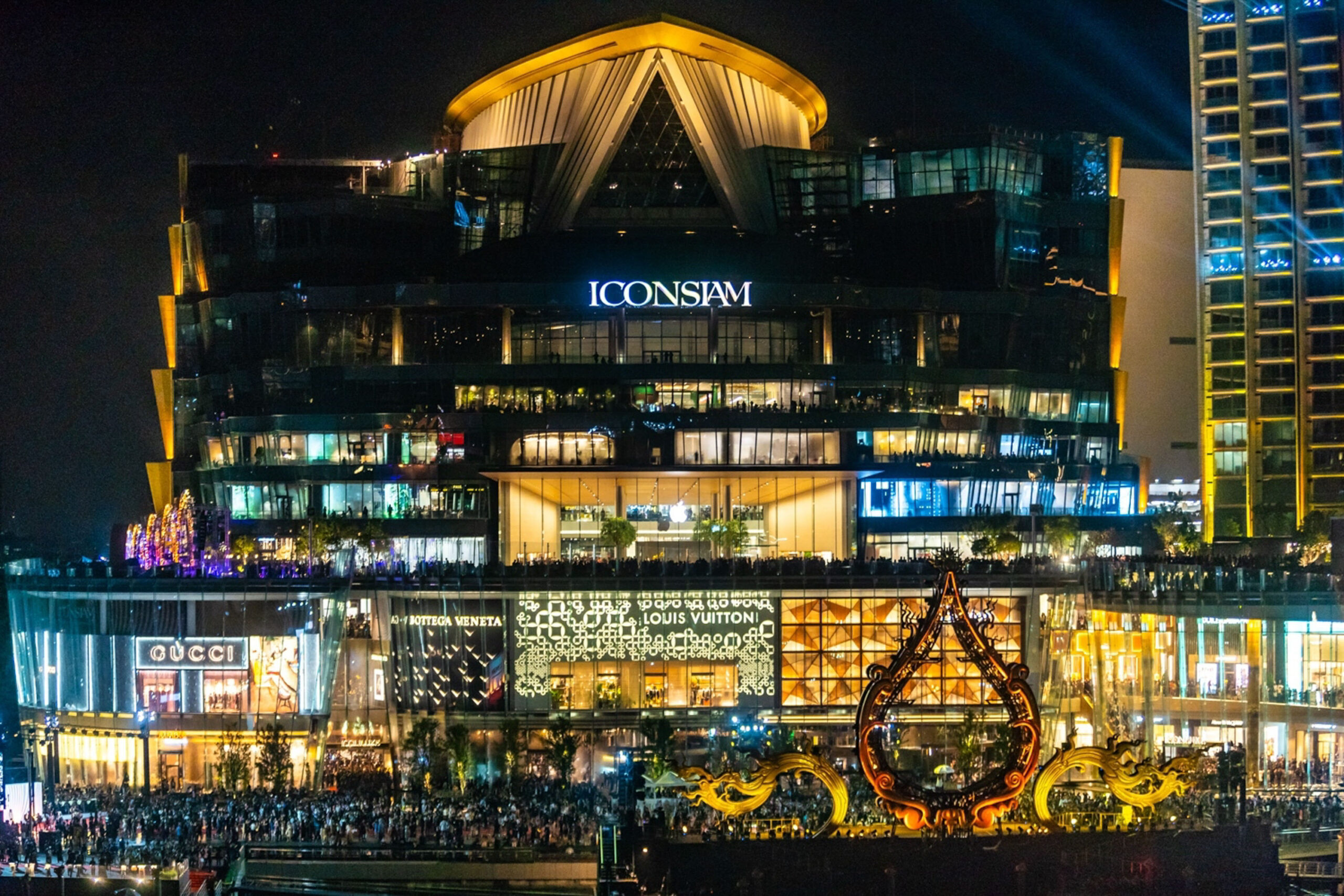 “ไอคอนสยาม” ปิดพื้นที่บางส่วนชั่วคราว รองรับมาตรการโควิด
