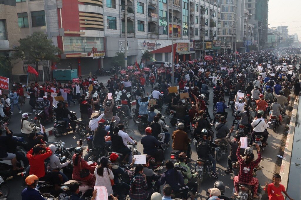 เมียนมา ประกาศกฎอัยการศึกคุมมัณฑะเลย์ ห้ามชุมนุม-บังคับใช้เคอร์ฟิว