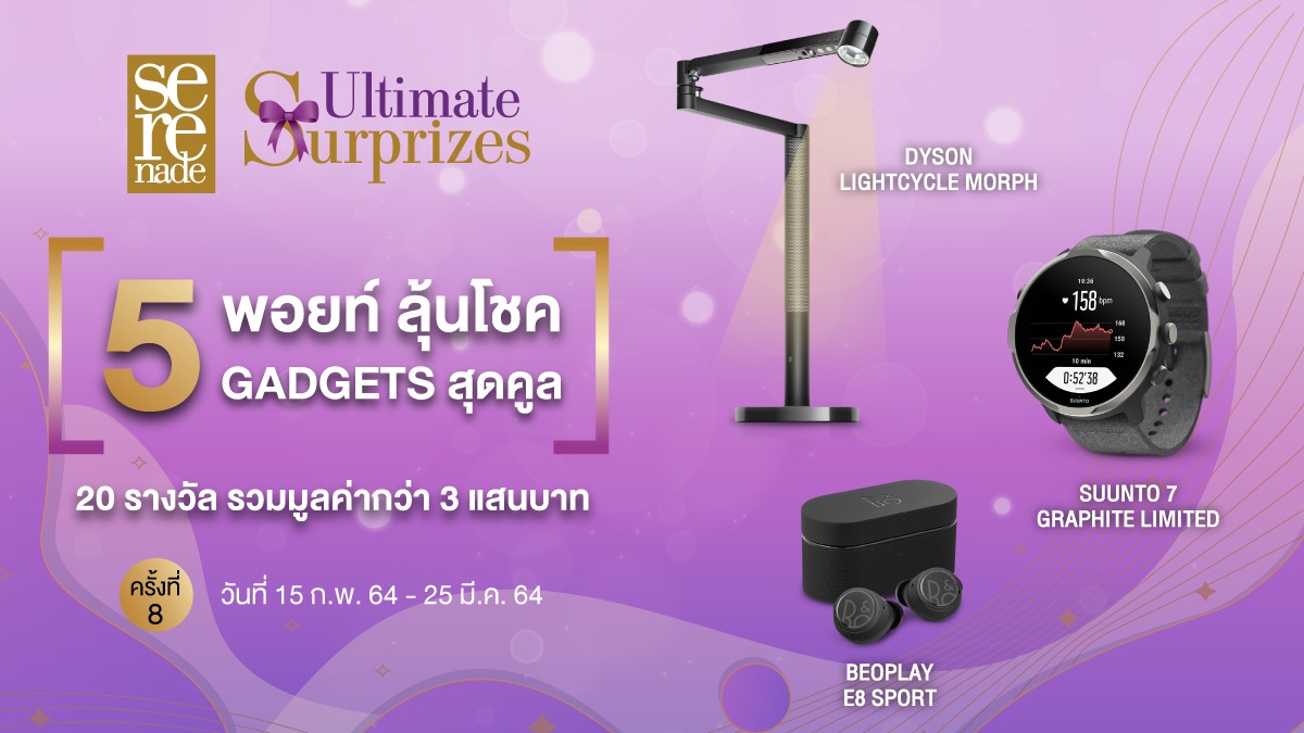 แลกพอยท์ลุ้น GADGETS สุดคูล ครั้งที่ 8 ผ่าน myAIS มูลค่ากว่า 3 แสนบาท!!!