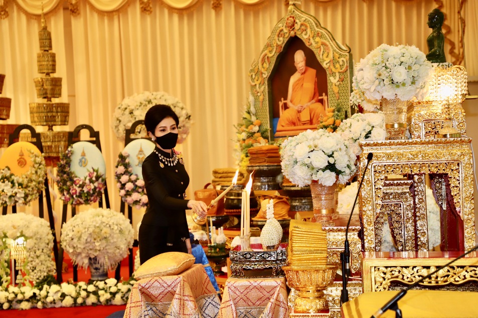 เจ้าคุณพระสินีนาฏ เป็นผู้แทนพระองค์บำเพ็ญพระราชกุศล 50 วันหลวงพ่อวิริยังค์