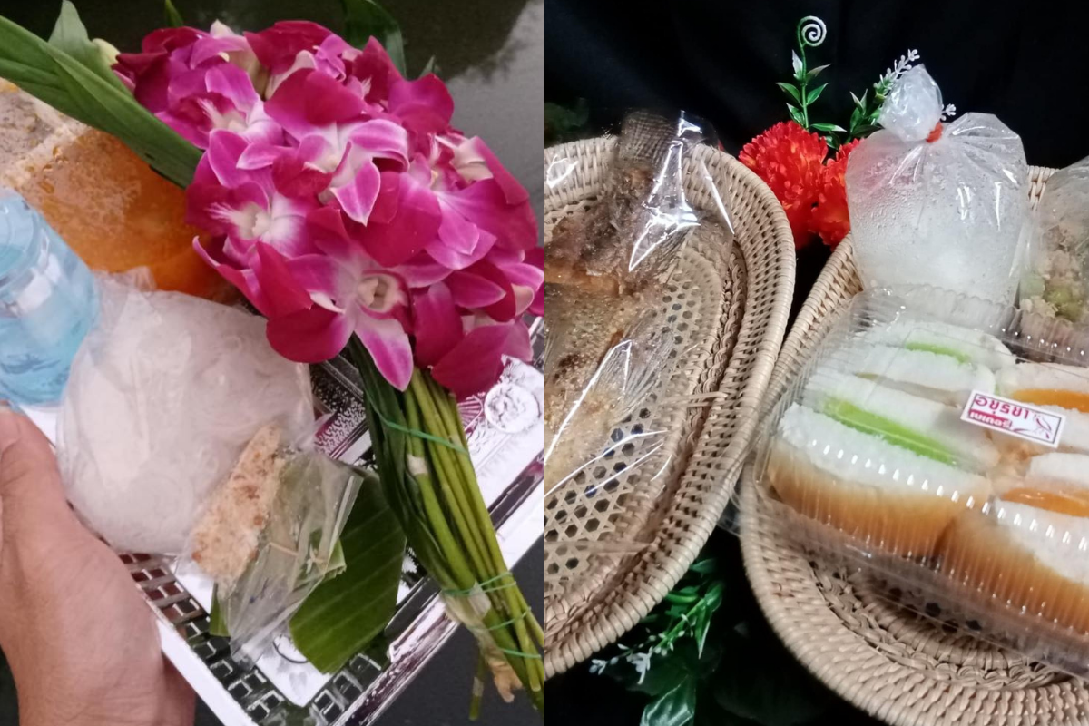 ร้านสังฆภัณฑ์ รับจ้าง “ตักบาตร” ให้คนตื่นสาย เหลือแค่ขั้นตอนกรวดน้ำ