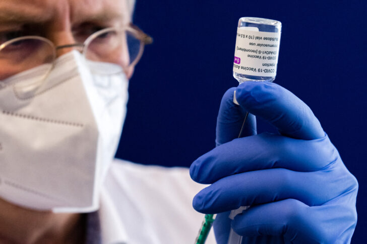 GERMANY-HEALTH-VIRUS-VACCINE-ASTRAZENECA ฉีดวัคซีนโควิด