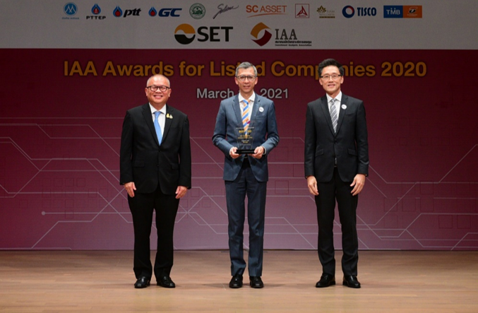 ทีเอ็มบี คว้ารางวัล BEST CEO – กลุ่มธุรกิจการเงิน จากเวที “IAA Awards for Listed Companies 2020”