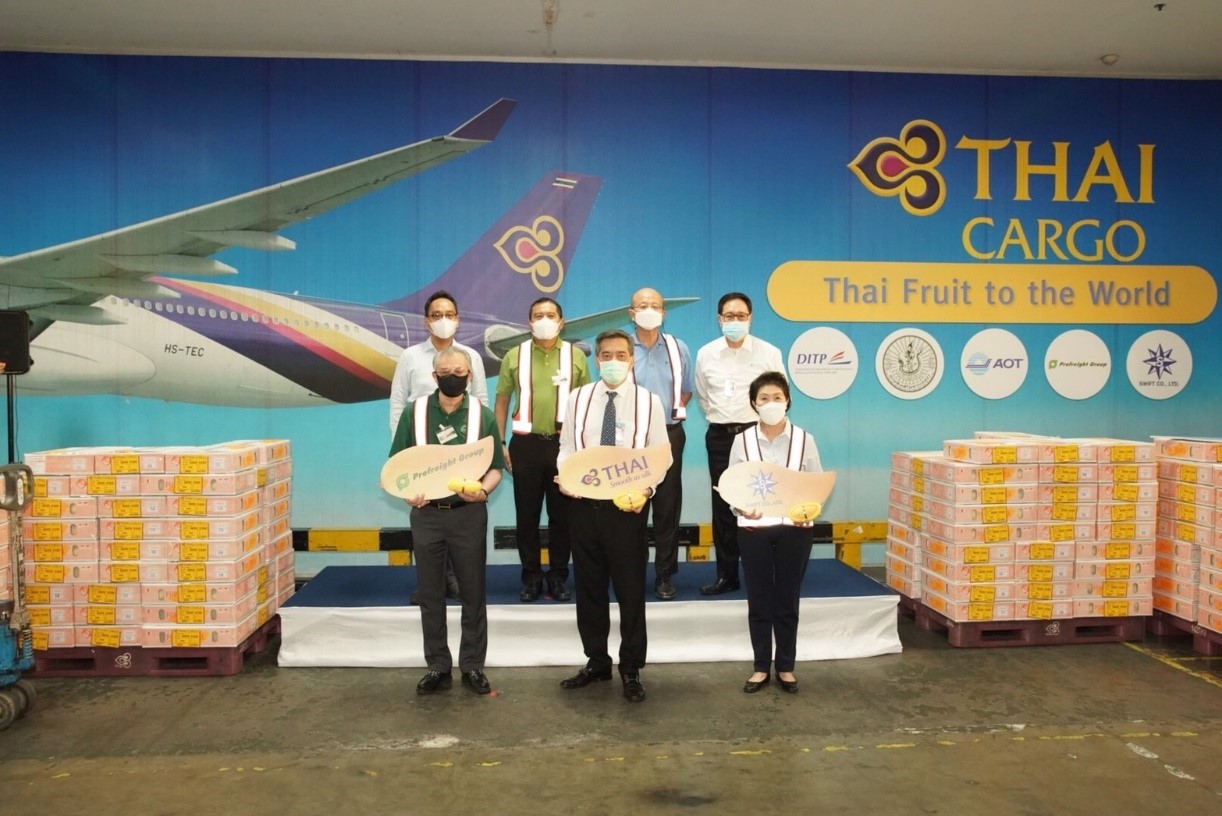 พาณิชย์ จับมือ เกษตรฯ การบินไทย เปิดตัวส่งออก “มะม่วงน้ำดอกไม้” ประเดิมลอตแรกเกาหลีใต้