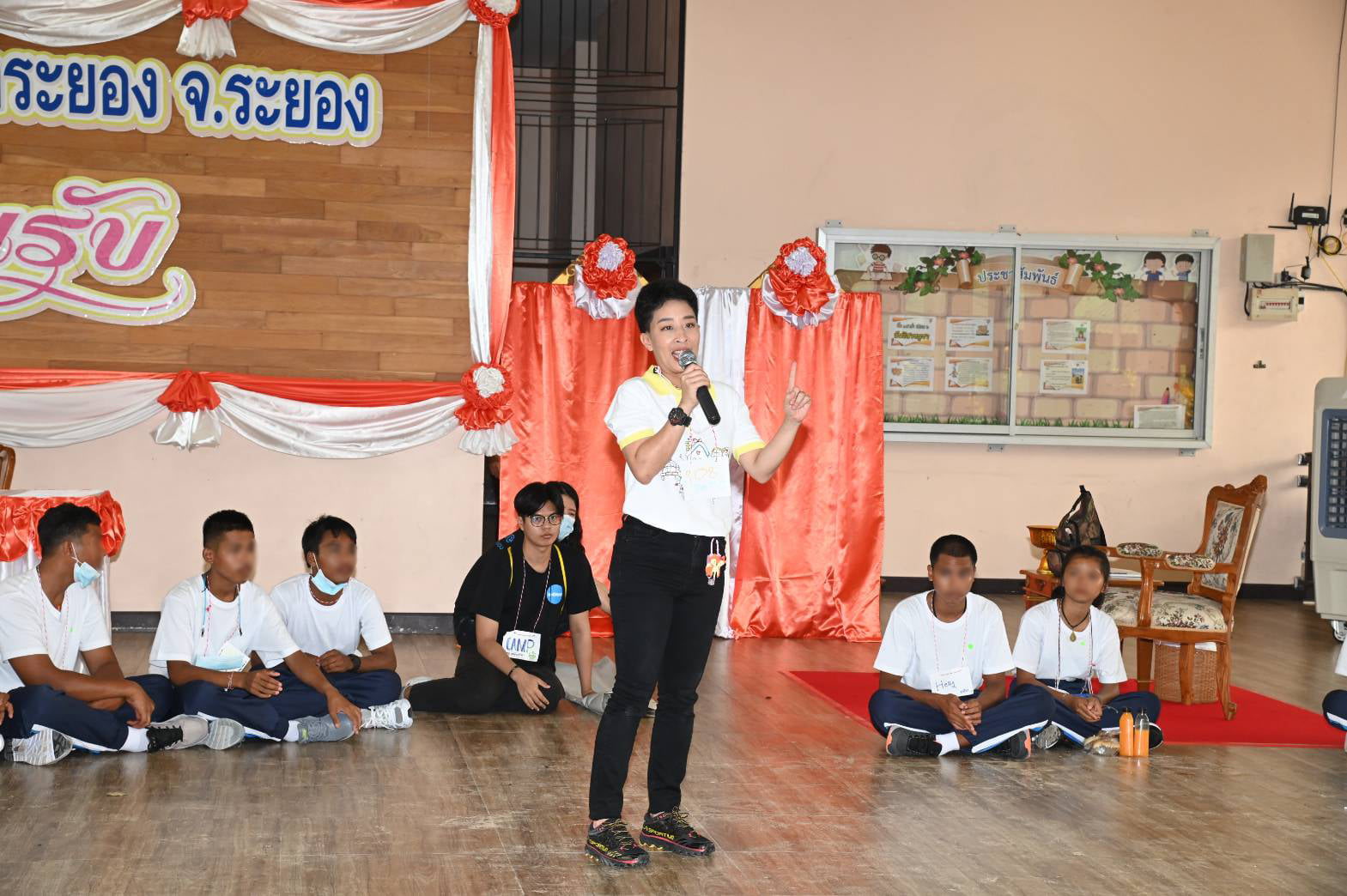 เจ้าฟ้าพัชรกิติยาภาฯ ทรงเป็นวิทยากรให้ความรู้ด้านกฎหมายแก่เด็ก