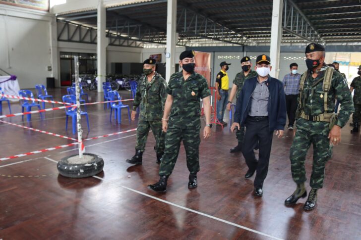 เตรียมพื้นที่รับเมียนมาอพยพ เตรียมพื้นที่รับเมียนมาอพยพ