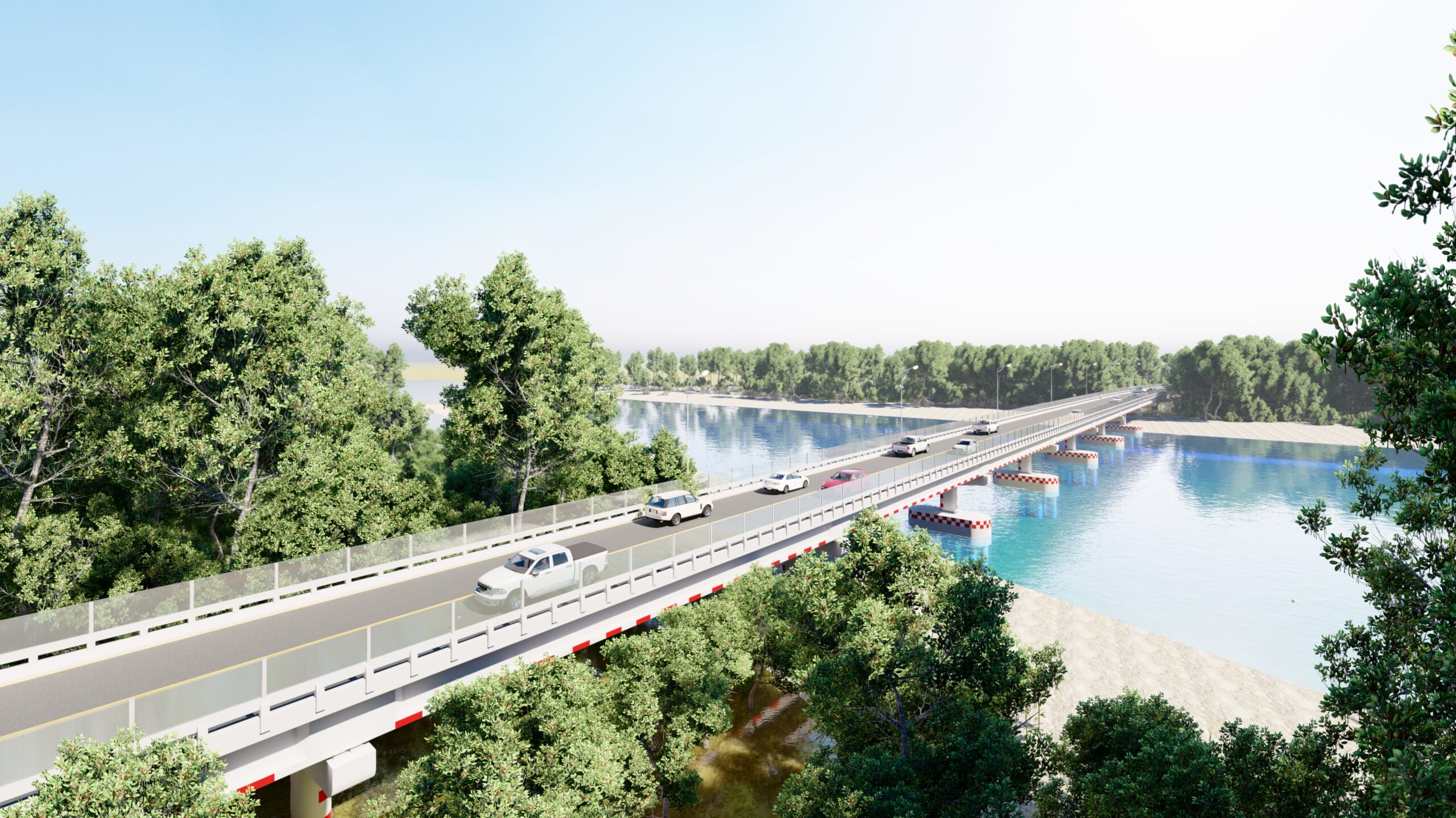 “สะพานข้ามคลองดู” เชื่อมเกาะสตูลสู่แผ่นดินใหญ่ สร้างคืบ 22% เสร็จปี’65