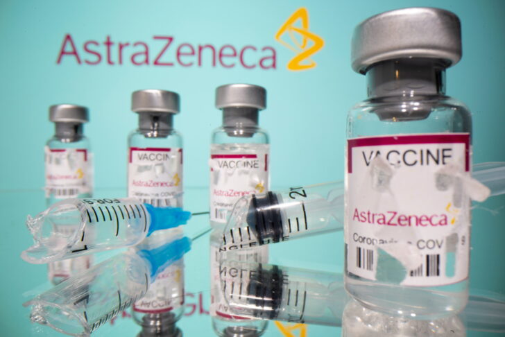 Vials labelled with broken sticker