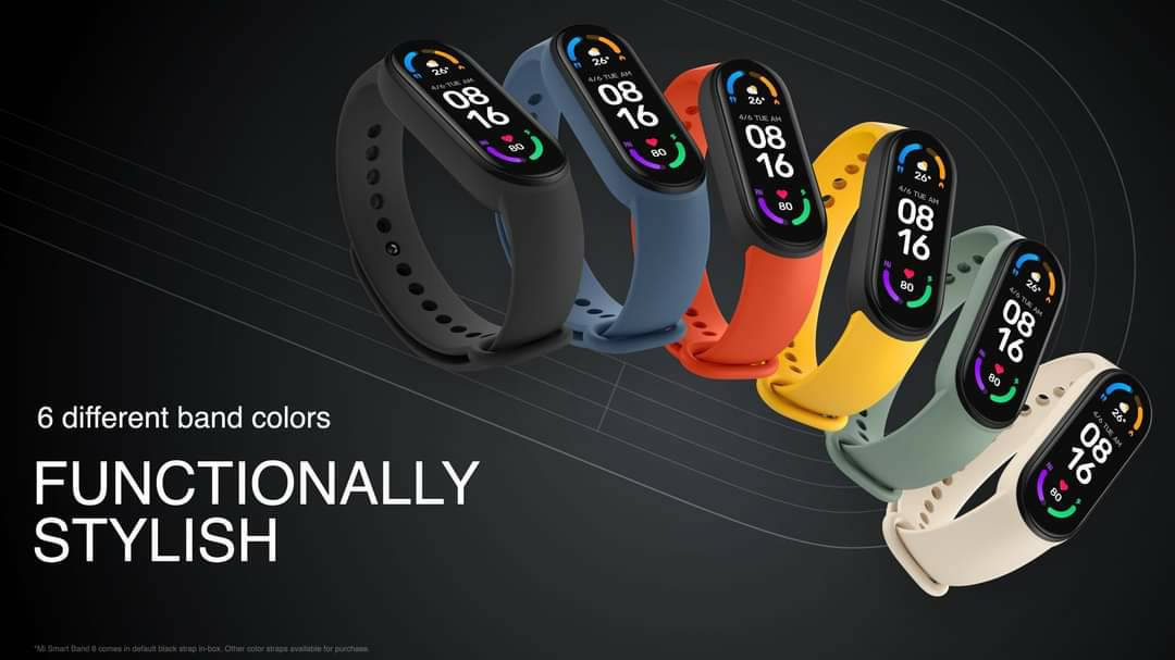 Mi Band 6 จัดเต็ม โหมดออกกำลังกาย 30แบบ ราคา 1,654 บาท