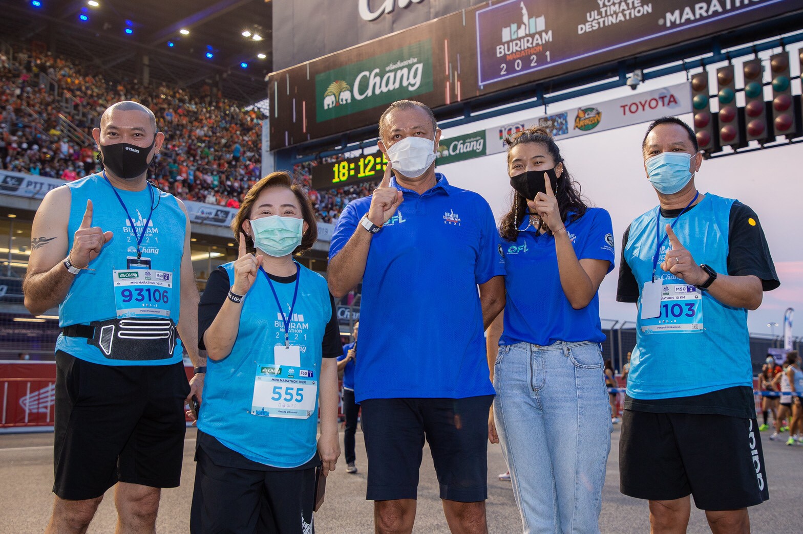 ยามาฮ่าสนับสนุนบุรีรัมย์ มาราธอน 2021 งานวิ่งระดับซิลเวอร์ เลเบล มาราธอน
