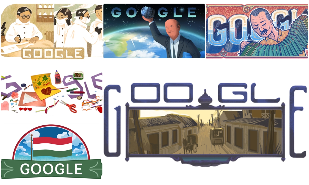 6 เหตุการณ์สำคัญที่เราได้รู้จากภาพเฉลิมฉลองสวย ๆ ของ Google Doodles