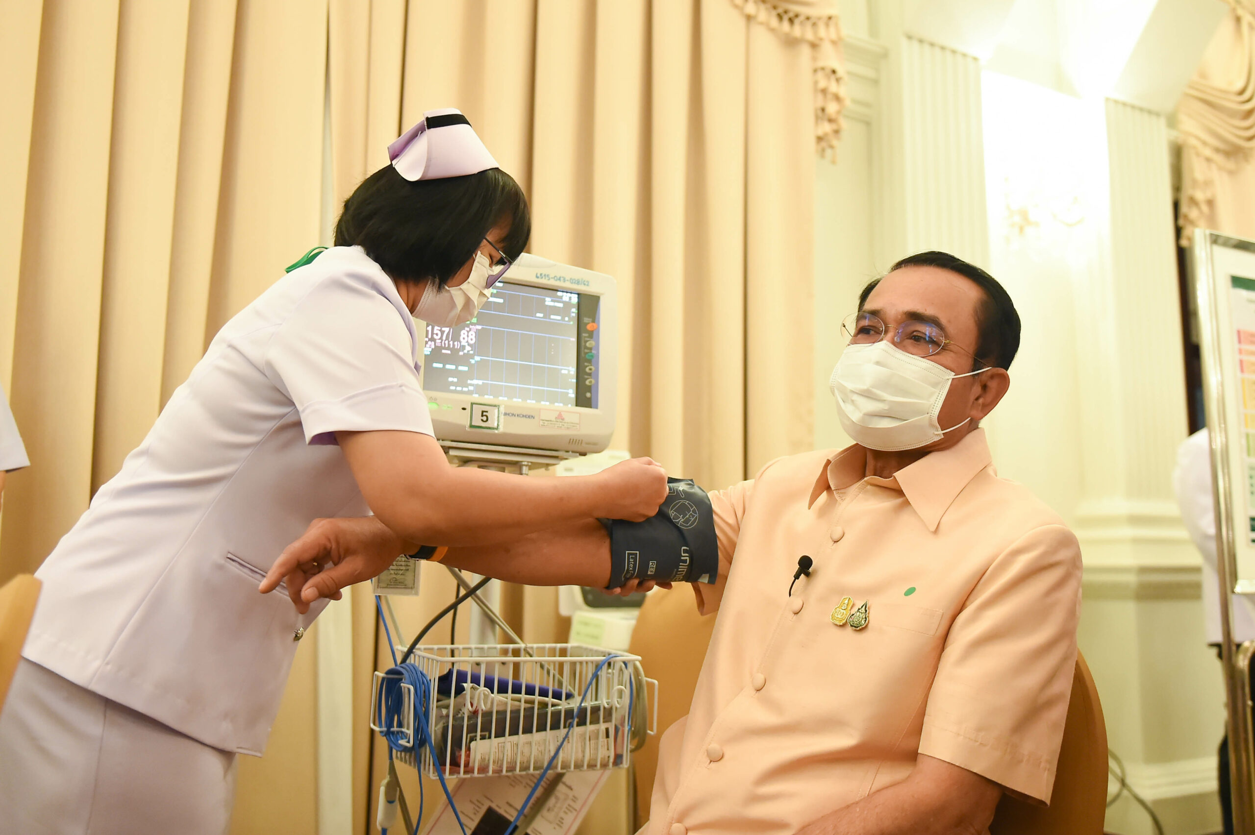 “ประยุทธ์” บอก สมองแล่นดี หลังฉีดวัคซีน แอสตร้าเซนเนก้า