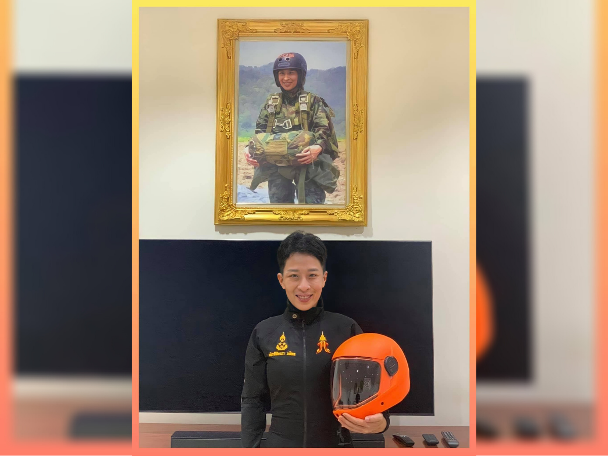 เจ้าฟ้าพัชรกิติยาภาฯ ทรงสำเร็จการฝึก หลักสูตรแทรกซึมทางอากาศเบื้องสูงทางยุทธวิธี