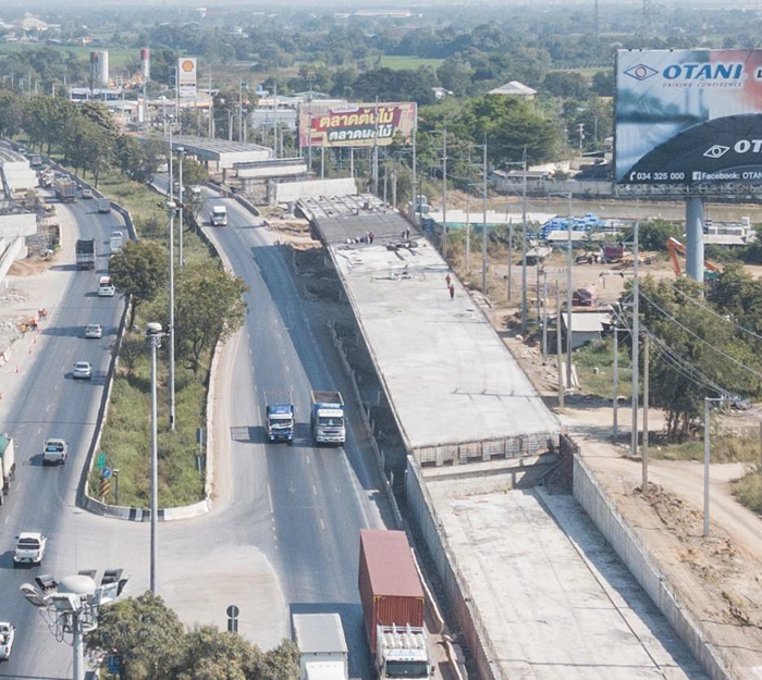 อัพเกรดถนนวงแหวน เร่งมอเตอร์เวย์ “บางบัวทอง-บางปะอิน”